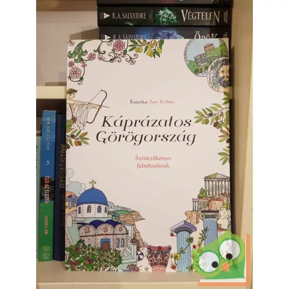 Lee Il-Sun: Káprázatos Görögország (felnőtt színező) Akció