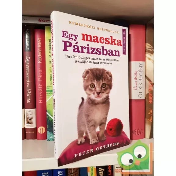 Legnépszerűbb Peter Gethers: Egy macska Párizsban