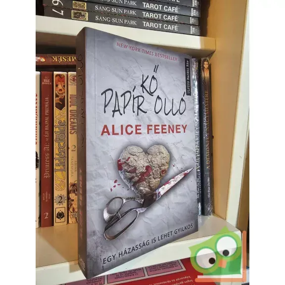 Alice Feeney: Kő papír olló (újszerű) Vásárlói kedvenc