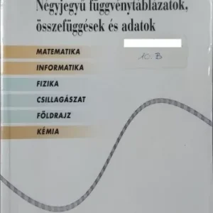 Négyjegyű függvénytáblázatok, összefüggések és adatok Szezonális akció