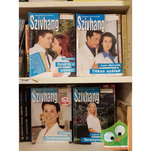 4 db-os Szívhang füzet (214, 252, 253, 264) Alacsony ár