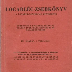 Csak ma Logarléc-zsebkönyv