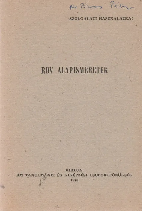 RBV alapismeretek Prémium