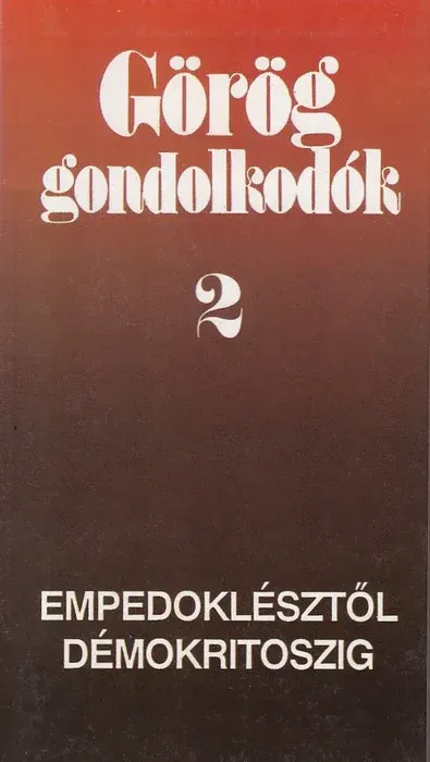 Görög gondolkodók 2. Vedd meg most