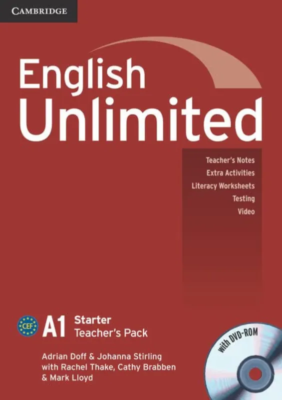 Prémium English Unlimited A1 Starter Teacher's Book Pack with DVD-ROM (2010)